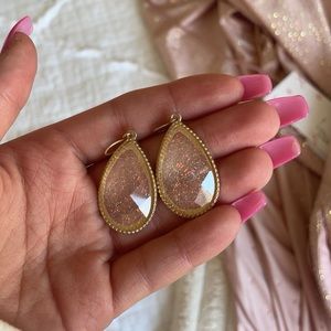 Earrings worn once will be cleaned before shipped